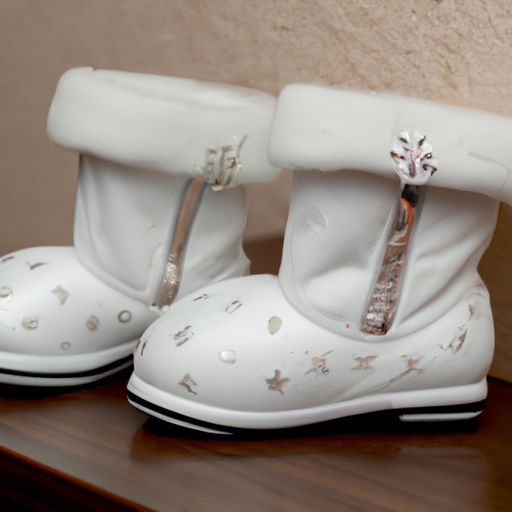 Botas de nieve Botas nuevas de invierno, botas cortas con lazo de diamantes de agua para niñas de cuero de moda, zapatos de algodón de moda para niños, gruesos y cálidos