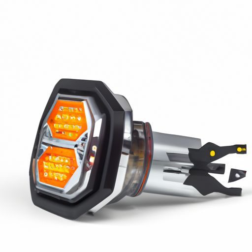 Lámparas de conducción de luz antiniebla con bombilla led blanca para faros delanteros de coche DRL, señal de giro ámbar, accesorios para coche, Led de 20w