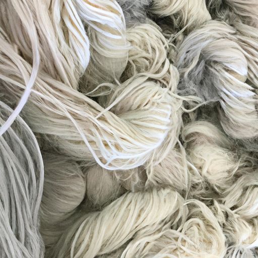 weaving chunky yarn dyed yarn raw white melange yarn clothing Popular factory Price basic dough 2/18