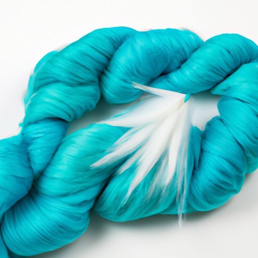 4cm ポリエステル ナイロン フェザー糸 セーター用糸 ミンク糸を模倣したファンシーヤーン染め