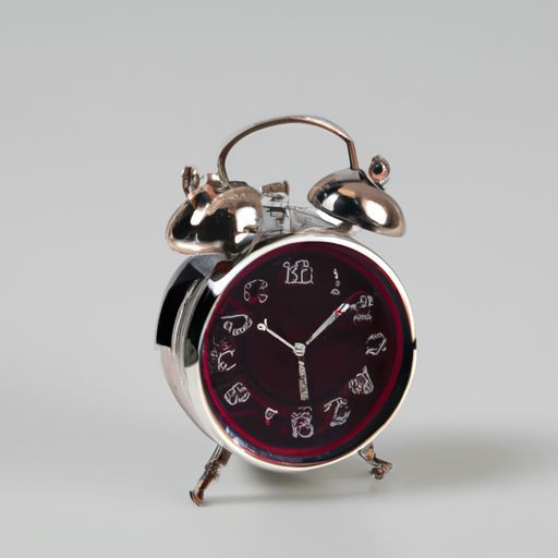 目覚まし時計ミニデスク品質卸売時計子供用カスタム特別デザインテーブルツインベル