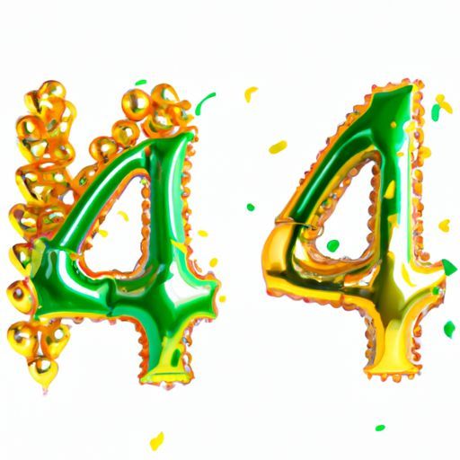 Arch Kit Gold Metallic 4D-Aluminiumfolie Konfetti-Luftballons für Hochzeit, Geburtstag, Babyparty, Party-Dekoration, LUCKY 141 Stück grüne Luftballons-Girlande