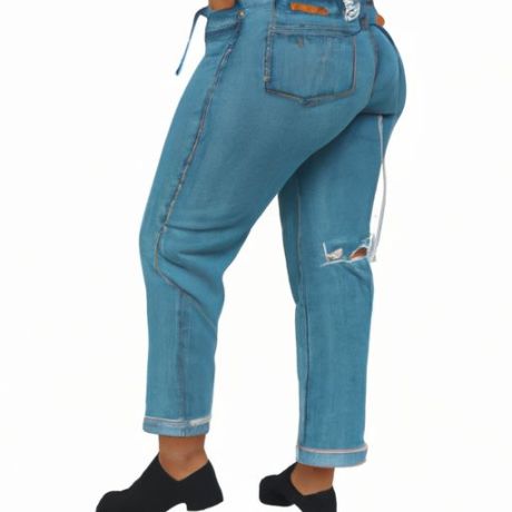 plus size women's jeans 3 color women high waist boyfriend vaqueros mujer grande taille femmes streetwear baggy denim loose cargo pants Custom wide leg