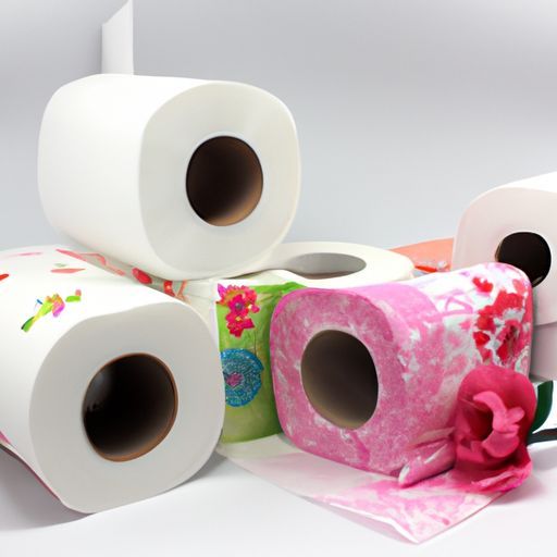 Mısır'da Kağıtlar Bitkiler Kağıt Mendil özel boyutlar Plastik Rulo Peçeteler Porta Papel Higienico Tuvalet Pembe Havlu Rulo ile Lazımlık