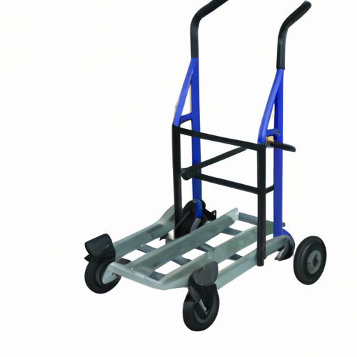 Plastic Platform Truck Hand Trolley flat mesh frame handcart Cart Competitive Prices 700kgs Foldable