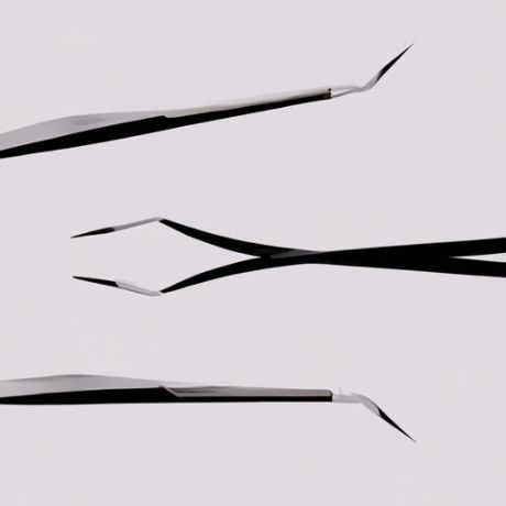 속눈썹 미용 도구 쌍꺼풀 도매 속눈썹 핀셋 맞춤형 로고 핀셋