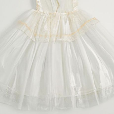 Свадебные платья Нижняя юбка на заказ Белая 3 обруча Тканые свадебные кринолины