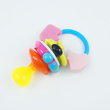 Mainan Teether yang aman untuk makanan rantai dot silikon food grade mainan bayi set Teether baru