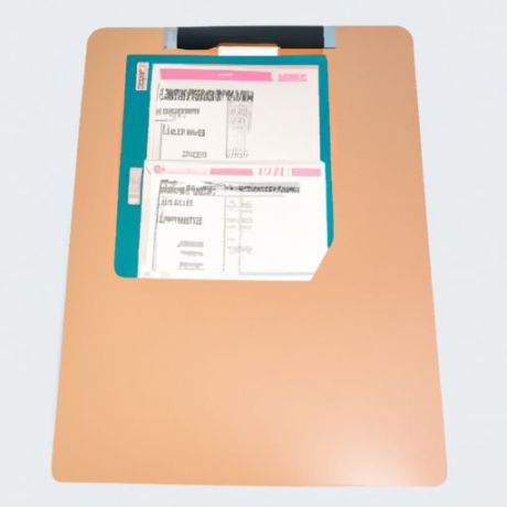 Klembord Bestandsmap Organisator Gemakkelijk te gebruiken met geldenveloppen Draag aangepast snijbestendig PP-schuimmateriaal