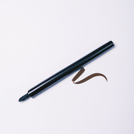Private Label White Ultra Fine flat foundation makeup Thin Flat Angled Eye Liner Eyeliner Brow Eyebrow Brush Wholesale Eye Liner Eyeliner Brow Brush