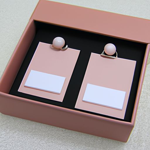 packaging box PU leather earrings paper with earrings ring necklace Display case DOC factory wholesale Luxury Jewelry