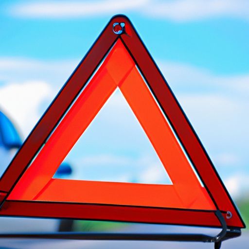 Safety Sign Warning Triangle supply car for car Warning Triangle Road Pole Traffic Sign