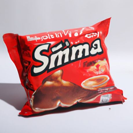 Cuscini Snack per la colazione Imballaggio in cartone dal rosso istantaneo Indonesia Cuscino Simba all'ingrosso 26gr Gusto cioccolato