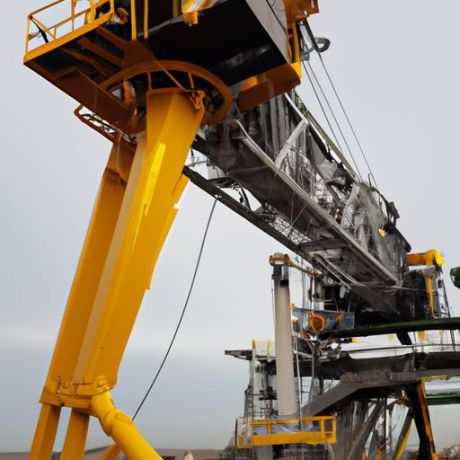 tonnellata Nucleon piedistallo gru offshore 50 ton 80 ton prezzo gru a portale con braccio mobile gru portuale prezzo 35 ton 50