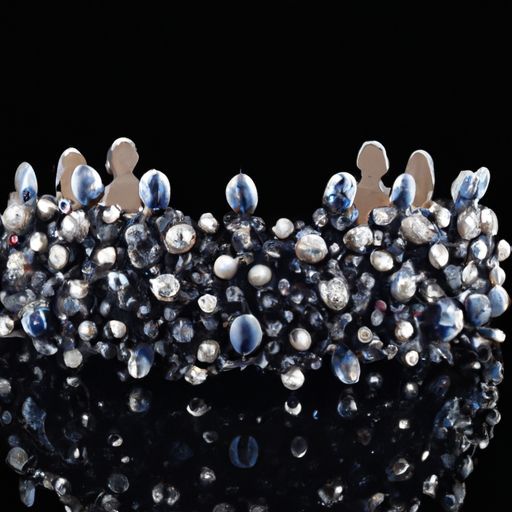 pour les femmes accessoires de cheveux perlés baroques de haute qualité cristal de mode Bling cristal rembourré strass bandeau en gros mode luxe diamant bandeau