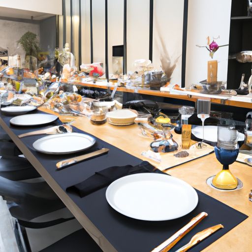 Design de evento de casamento luxo moderno balcão de loja mesa de jantar retangular criativa aço inoxidável novo