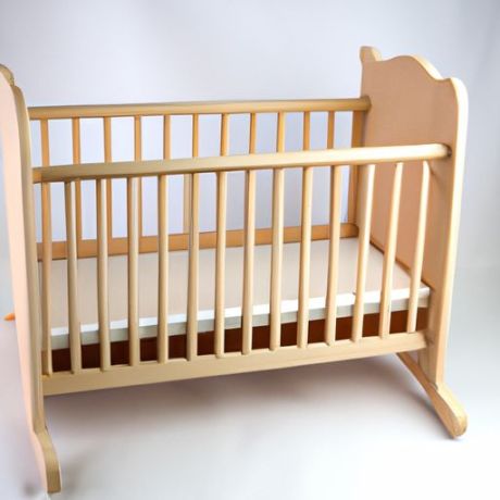 Pine Wooden Creative Children cribs folding crib Bedroom Furniture Sets Kids Single Bed Modern High Quality Solid