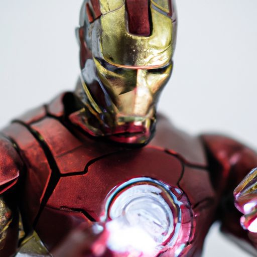 Dekorasi Patung Resin GK Versi Q Koleksi Model Mainan Action Figure Marvel Karakter Ironman Berkualitas Tinggi