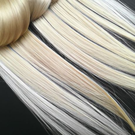 quality double drawn straight and frontal Nano Ring Hair Nano tip hair Nano hair extensions Wholesale 613# Blonde 12-30inches high