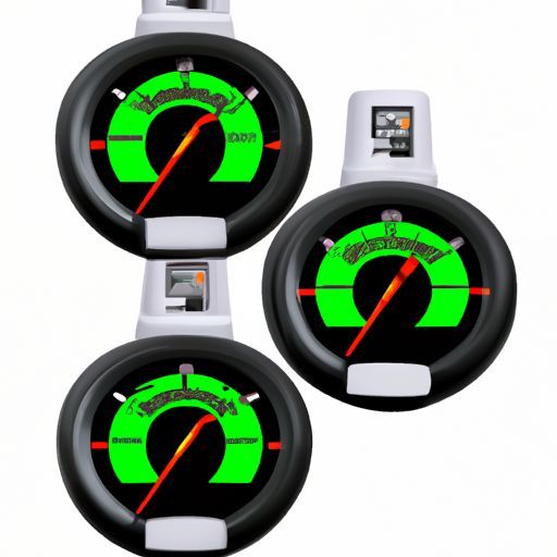 mclaren gt 720s artura 용 모니터링 시스템 게이지 캡 센서 표시기 도난 방지 3 색 눈 경고 공기 압력 게이지 4 개/몫 2.4 바 자동차 타이어 압력