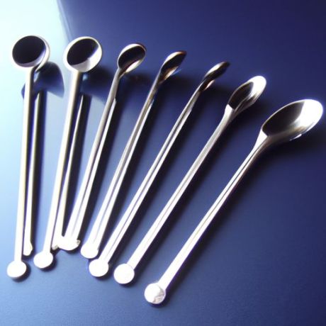 Ear Wax Cleaner Stainless care tinnitus liquid Steel Curette Ear Spoon Cleaning Tool High Quality 6 Pieces