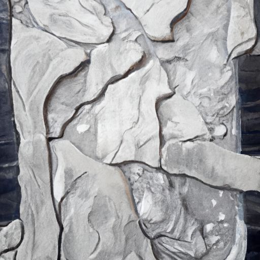 painel de pedra cultura artificial parede de ardósia escultura figura de pedra pedra branca pedras 3D aparência de parede de rocha Fabricado pu falso