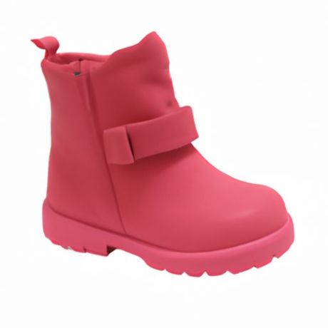 Хлопковая обувь для девочек, детские высокие туфли для мальчиков и зимние длинные зимние сапоги, заводская цена, оптовая продажа, повседневная плюшевая обувь для мальчиков и детей