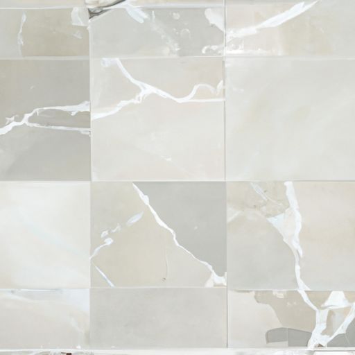 wit gecoate tegel sublimatie blanco keramische terrazzo design porseleinen tegels voor aangepast afdrukken Hot koop 20*30cm