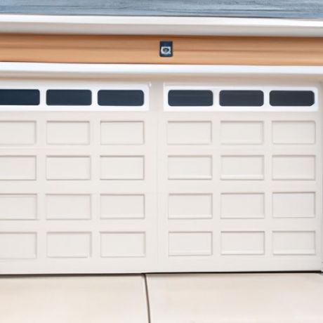 Portes de garage modernes automatiques résidentielles porte de garage 16 × 8 pour maisons porte de garage 12 x 7 portes de garage américaines