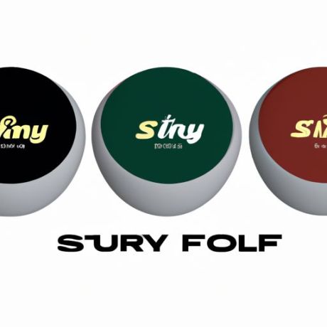 Коробка с рукавами Control Feeling, уретановые тренировочные мячи для гольфа, 4-слойный тур, мяч Surlyn, тренировочный мяч для гольфа, 3 упаковки с индивидуальным логотипом