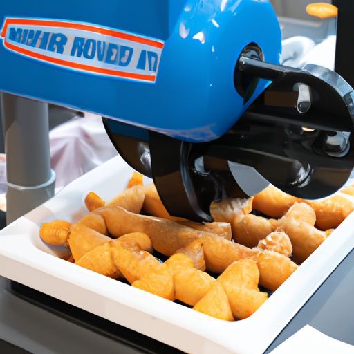 Machine de fabrication de snacks à gaz, friteuse de poulet à bande industrielle avec convoyeur à grande échelle 400 kg/h frite