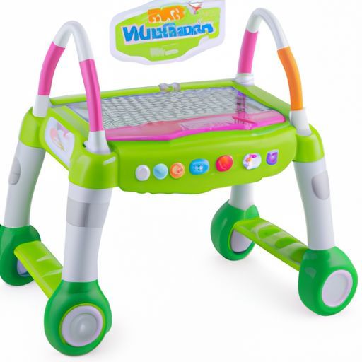 Подставка для обучения ходункам для детей, многофункциональная игрушка для ходьбы с центром ранней активности и съемной игровой панелью для малышей