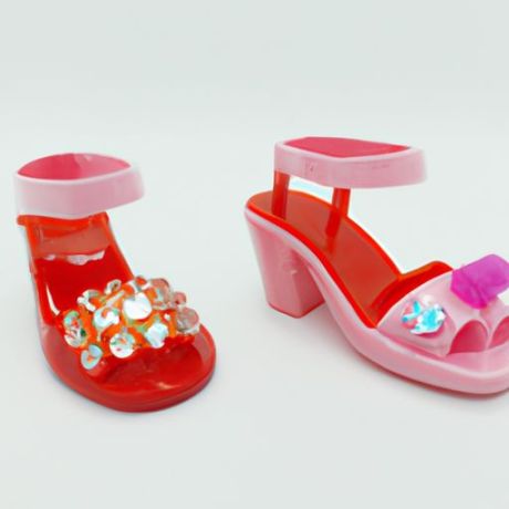 toy creative and beauty nail polish dryer princess shoes toy with colorful fashion accessories New design kids shoes mini