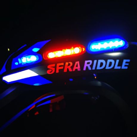 Night Riding Safety Signal Flashing suzuki gsxr 600 750 Stripe Bar Sticker Light 2Pcs LED Light Motorcycle Helmet