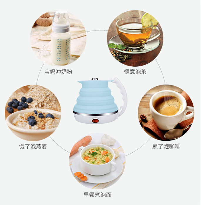silicone hot water kettle Chinese high quality manufacturer
