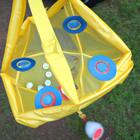 bag toss game board outdoor ring throwing target flying saucer disc tossing toy dart board target sticky ball throwing sport toy indoor tictactoe game 5 in 1 bean