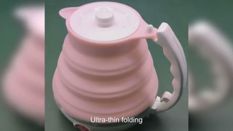 silicone 12V electric kettle high grade factory,foldable vehicle kettle Chinese manufacturer,portable vehicle hot water kettle good manufacturer