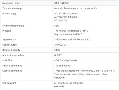 dissolved oxygen meter specifications