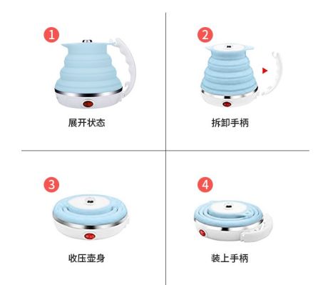 silicone kettle customization seller,collapsible kettle custom made,silicone kettle custom order factory