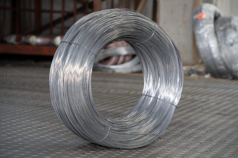 steel wire with plastic coating