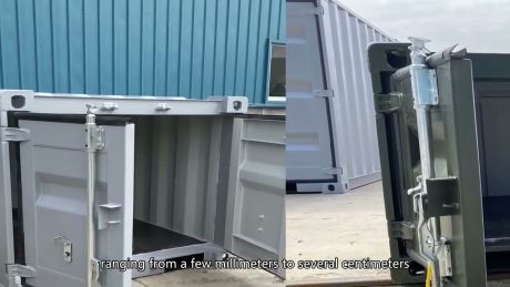 Material selection and environmental standards in container house design.