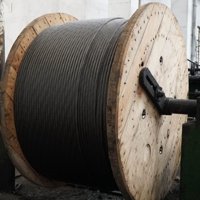 steel cable winch