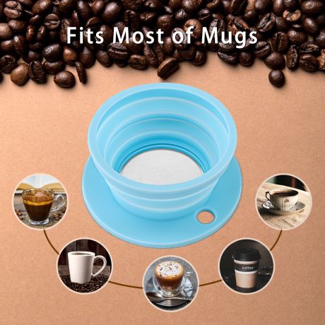 Fabricante de recetas para verter sobre café, fabricante de China vintage para verter café de una sola taza, empresa de kit para verter café, mayorista chino de cafetera con equipo para mochileros