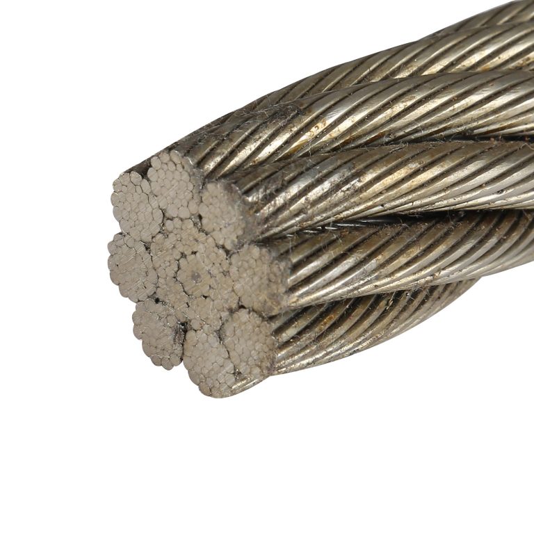 steel cable with plastic coating