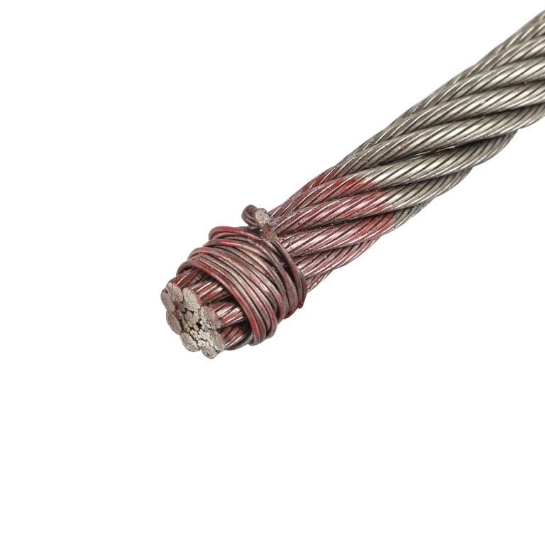 Se oxida la malla de alambre galvanizado, el cable de acero inoxidable de 20 mm y el cable de acero del cabrestante