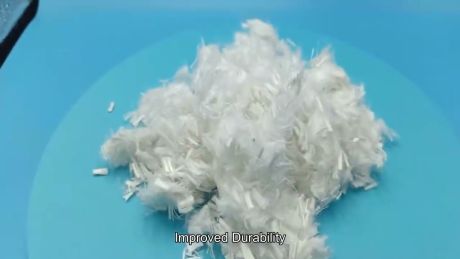 Textile fiber for Traffic flow anti Crack Fiber for Road maintenance